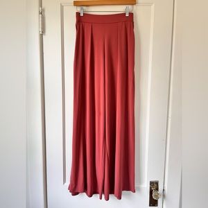 Blush pink, palazzo pants from EXPRESS!